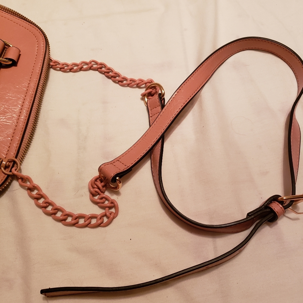 Steve Madden Sienna Blush Satchel Crossbody - Picture 11 of 14